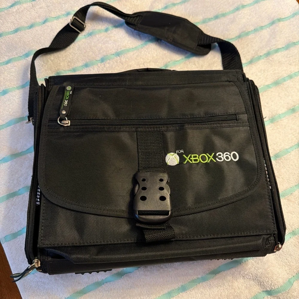 Microsoft Xbox Carrying Bag Vintage Official Microsoft Messenger Bag